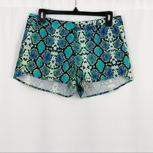 BCBGMaxAzria Snake Skin Print Shorts S